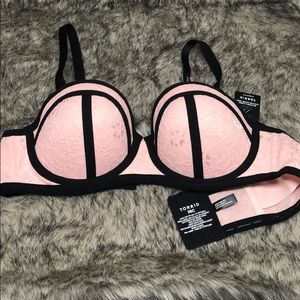 NWT Torrid Push-up Strapless 5-way Bra 36C